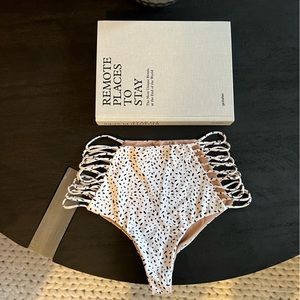 Free people high waisted bathing suit bottom